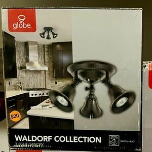 Globe Waldorf Collection 3 Light Canopy